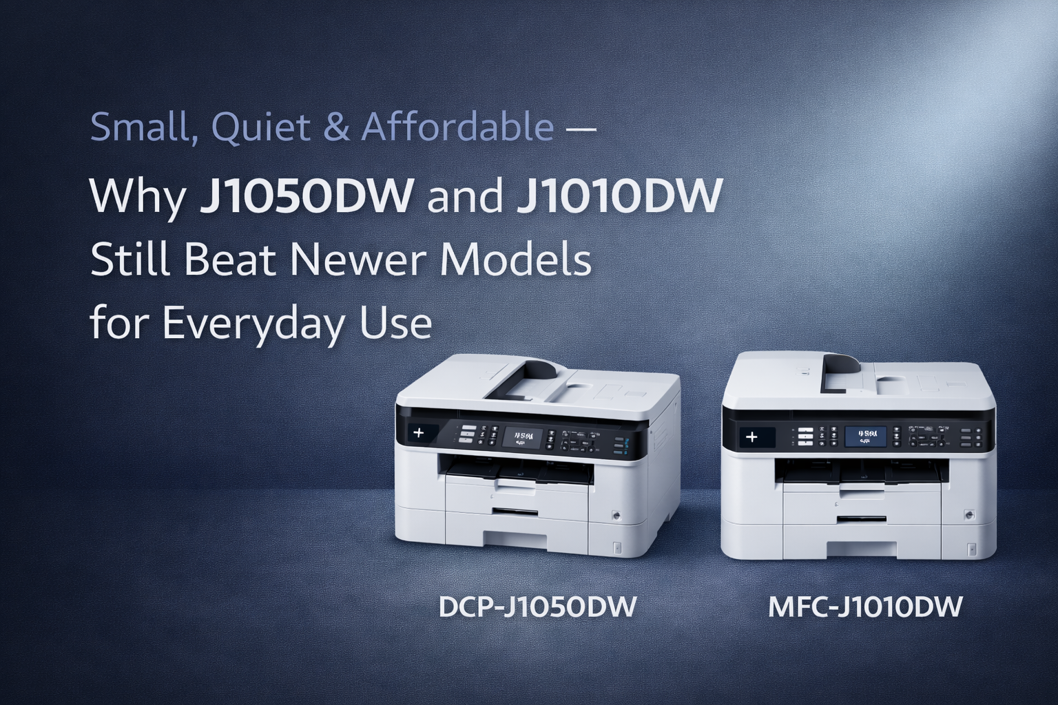 Brother DCP-J1050DW vs MFC-J1010DW MFP Printer Review