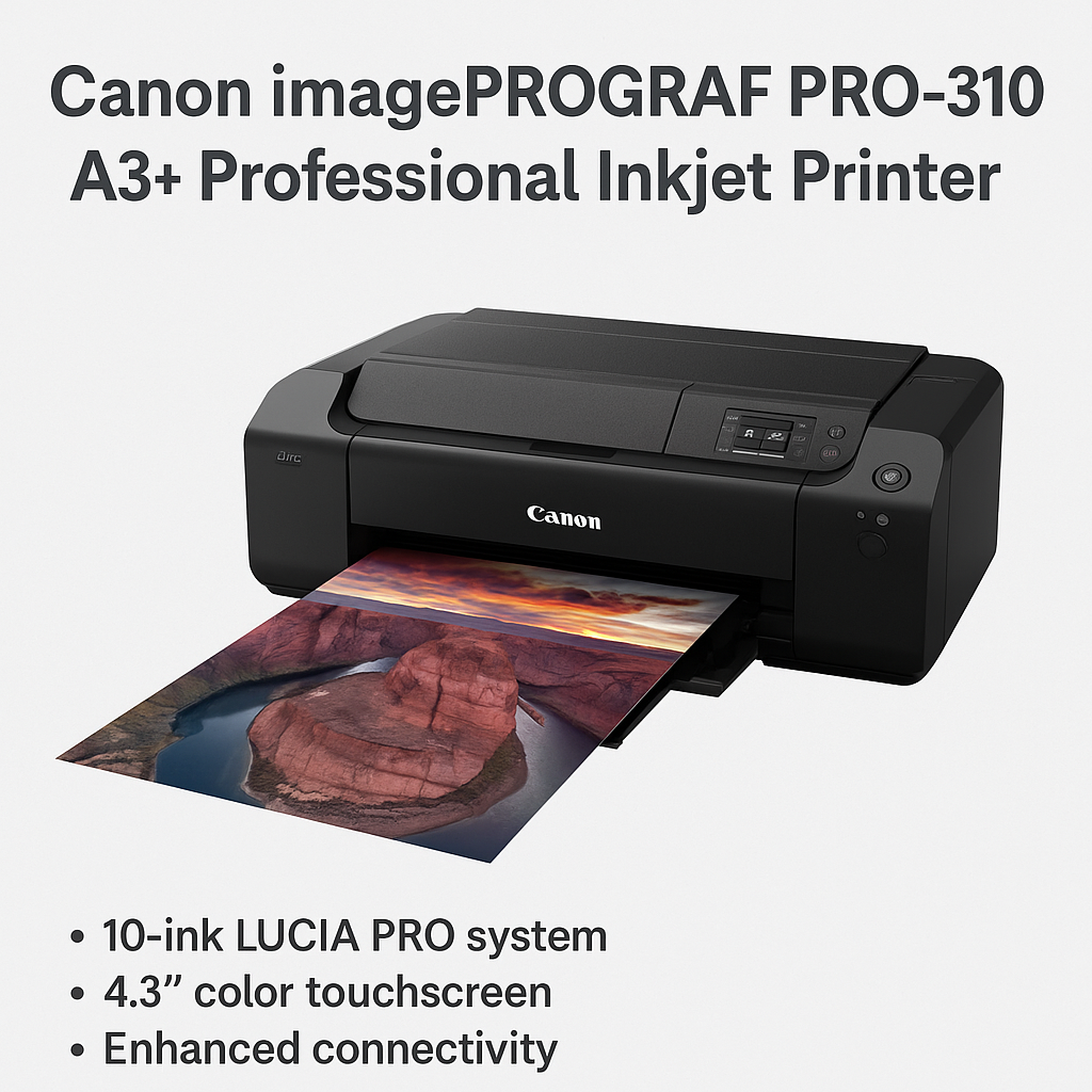 Canon imagePROGRAF PRO-310 A3+ Professional Inkjet Printer – Expert Review