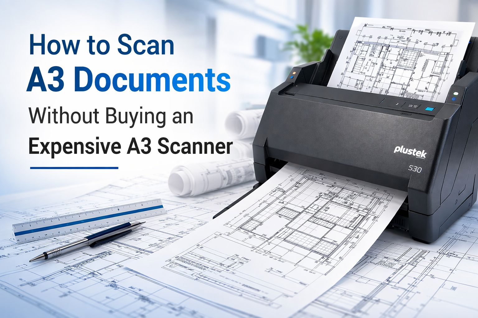 Best Scanner for Long Documents and A3-Width Papers