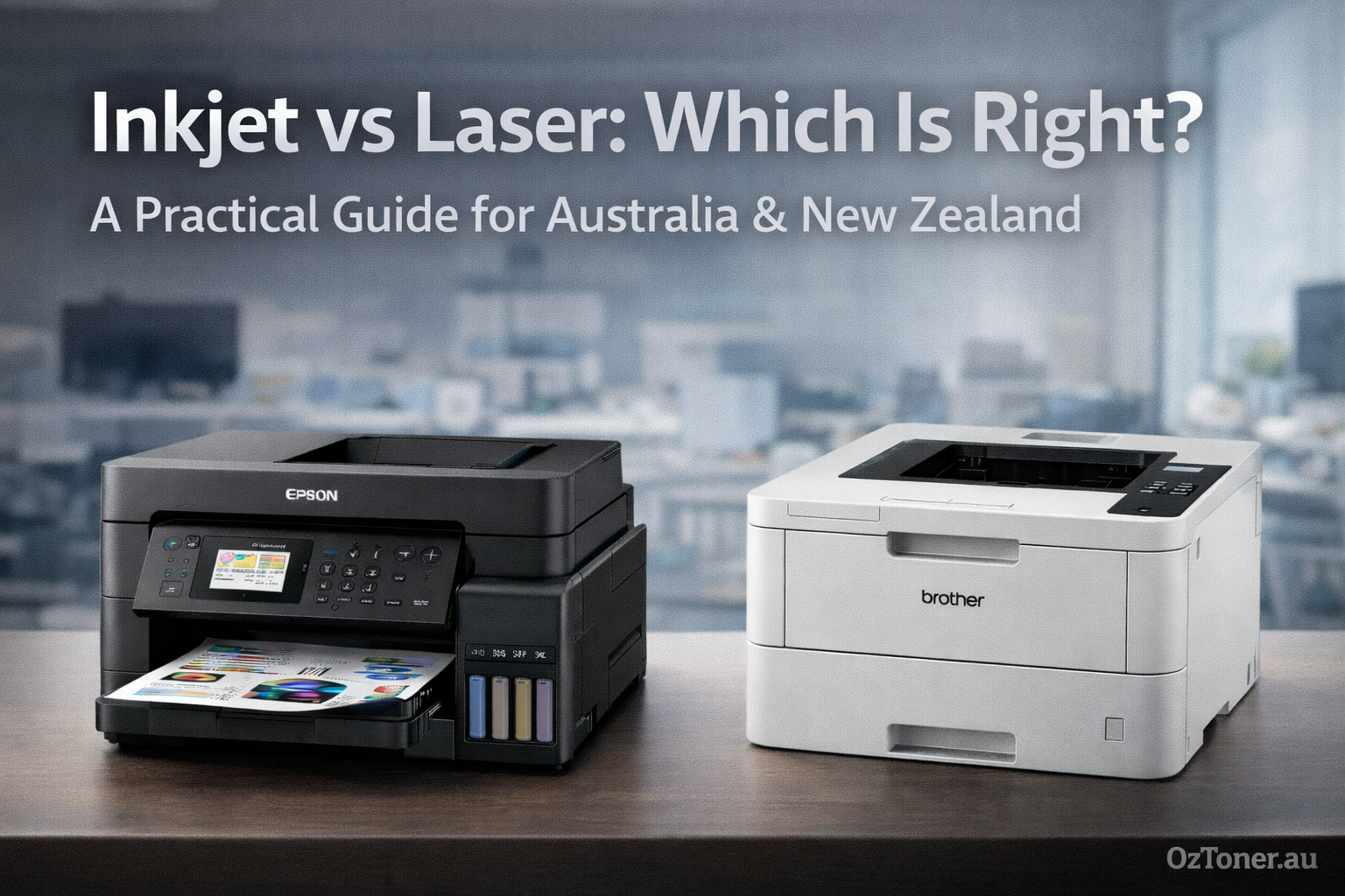 Inkjet Printer VS Laser Printer - What's right for you ?