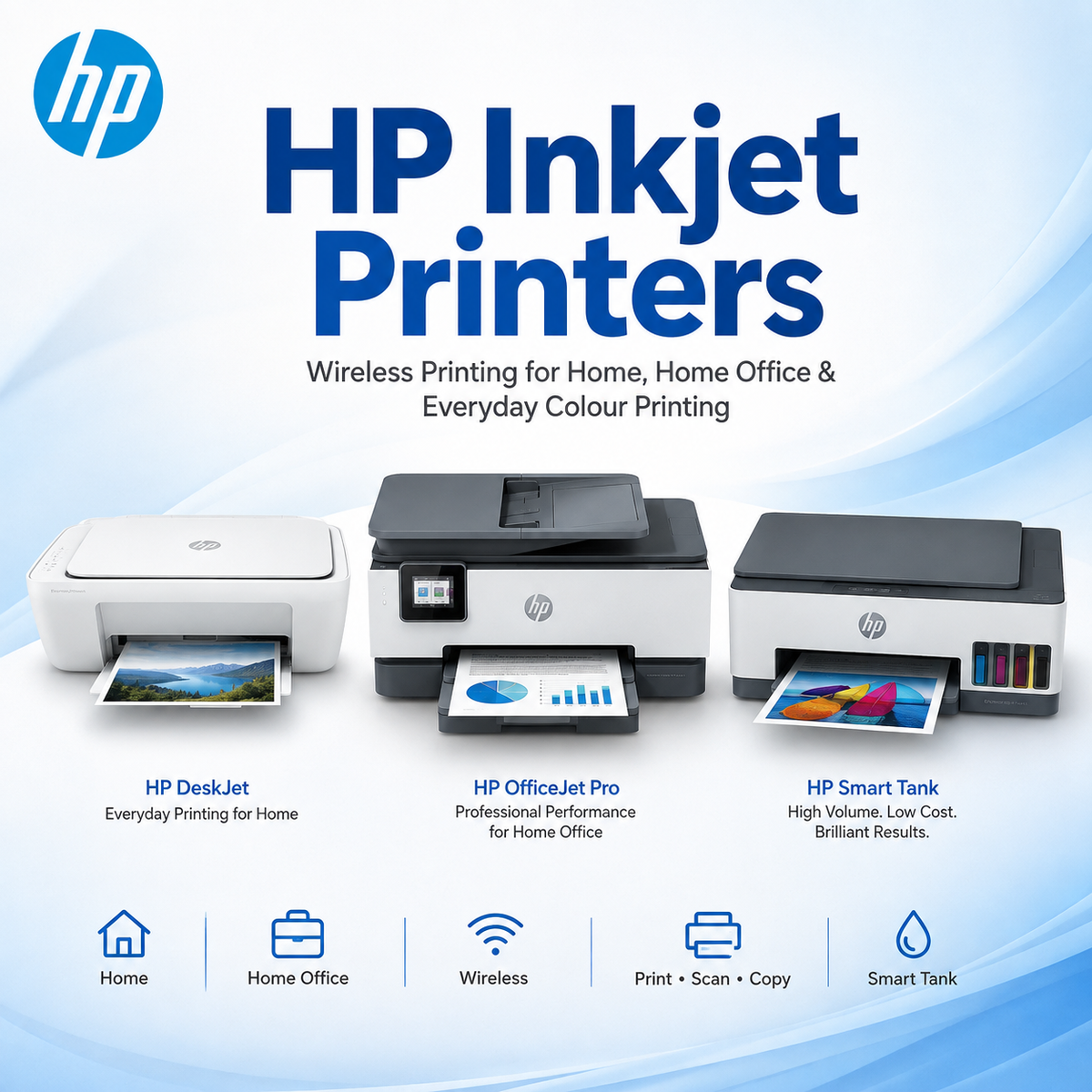 HP Inkjet Printers for Every Need