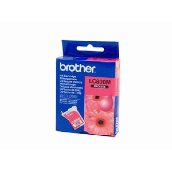 1 X Genuine Brother Lc-800 Magenta Ink Cartridge Lc-800M -