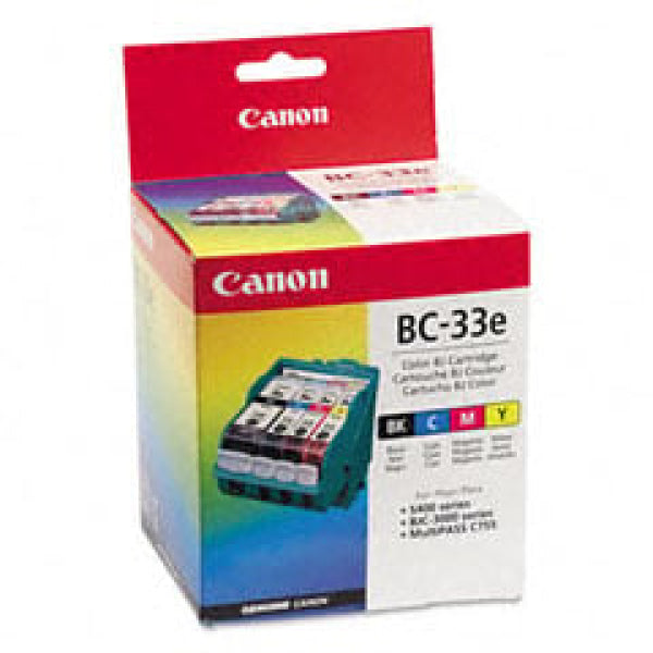 1 X Genuine Canon Bc-33E Colour Printhead Accessories