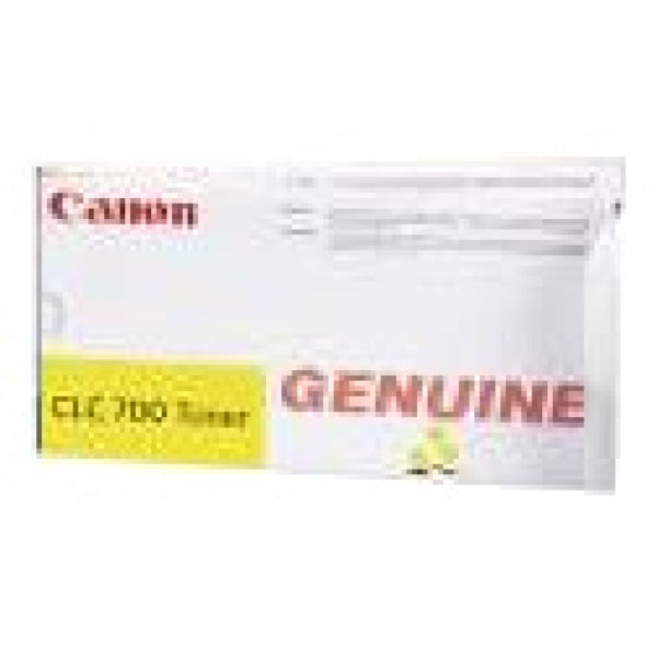 1 X Genuine Canon Cl-C700Y Yellow Toner Cartridge -