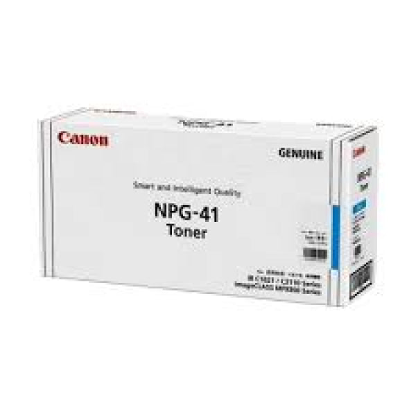 1 X Genuine Canon Tg-41C Cyan Toner Cartridge Npg41 (6K Pages) -