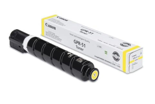 1 X Genuine Canon Tg-65Y Yellow Toner Cartridge -