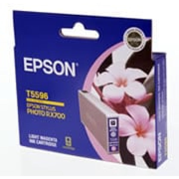 1 X Genuine Epson T5596 Light Magenta Ink Cartridge -
