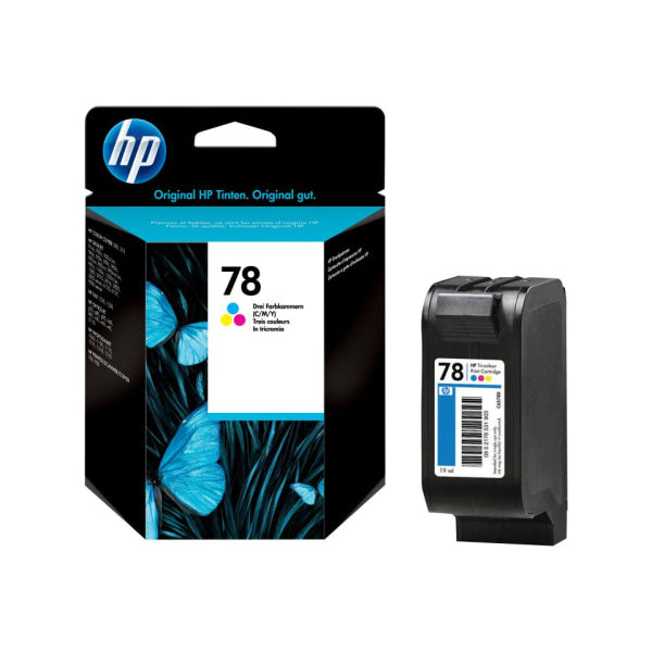 1 X Genuine Hp 78 Colour Ink Cartridge C6578Da -