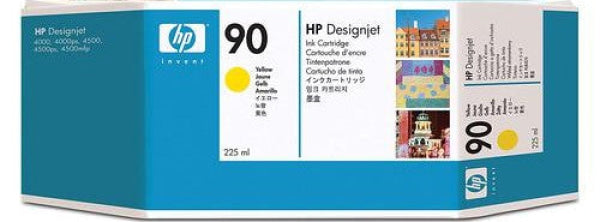1 X Genuine Hp 90 Yellow Ink Cartridge C5064A -