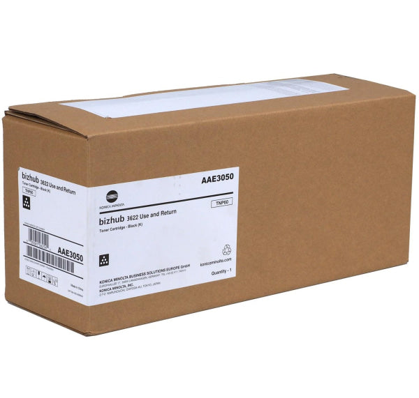 1 X Genuine Konica Minolta Bizhub 3622 Toner Cartridge Tnp60 Aae3090 -