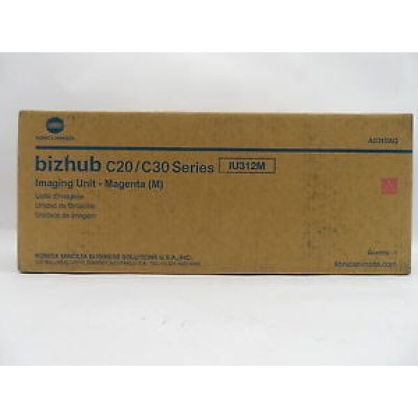 1 X Genuine Konica Minolta Bizhub C30 C31 Magenta Toner Cartridge Tn313M A06V354 -