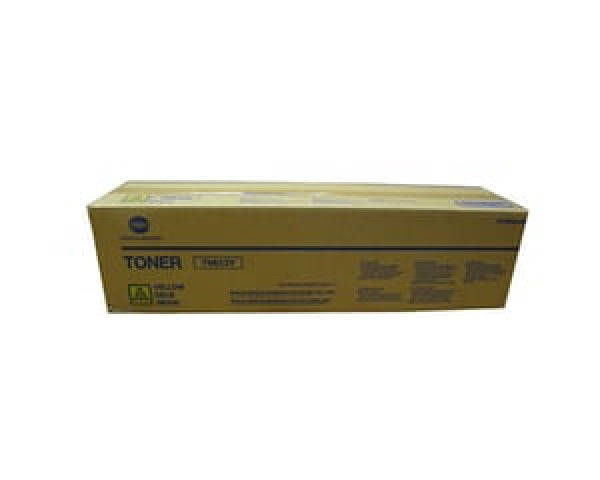 1 X Genuine Konica Minolta Bizhub C452 C552 C652 Yellow Toner Cartridge Tn613Y A0Tm250 -