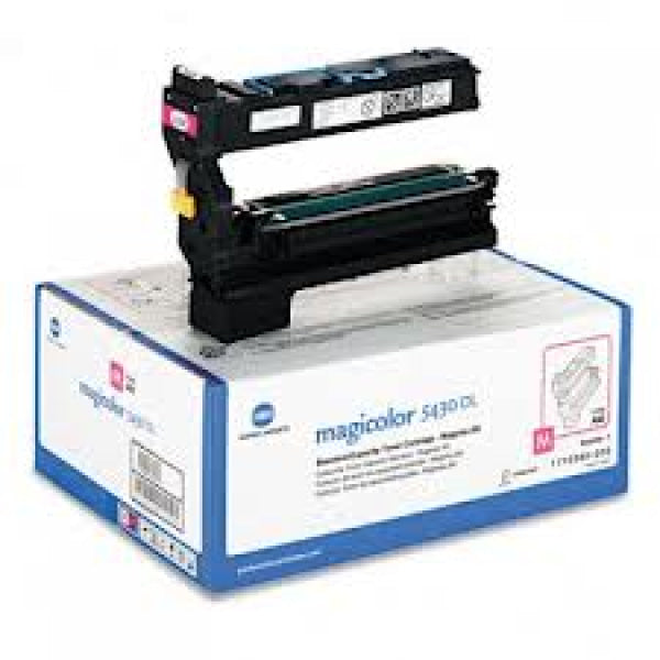 1 X Genuine Konica Minolta Magicolor 5400 5430 5440 5450 Magenta Toner Cartridge 1710583003 -