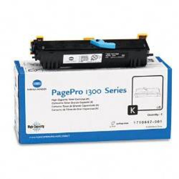 1 X Genuine Konica Minolta Pagepro 1300 1350 1380 Toner Cartridge 1710566003 -