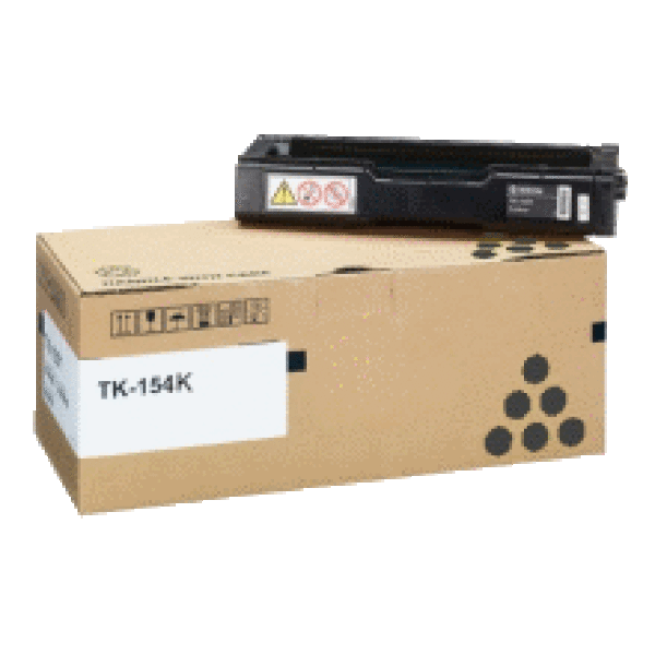 1 X Genuine Kyocera Tk-154K Black Toner Cartridge Fs-C1020Mfp -