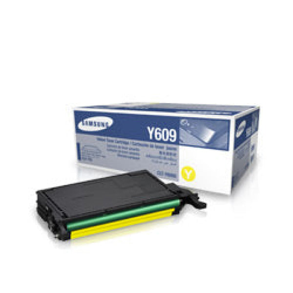 1 X Genuine Samsung Clp-770Nd Clp-775Nd Yellow Toner Cartridge Clt-Y609S Su563A -