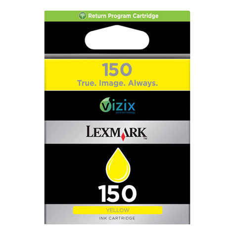 Lexmark #150 Yellow Ink Cartridge – 14N1610AAN