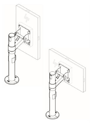 HP Engage One Pro Flexible Pole Single VESA Mount Black 2W7M4AA