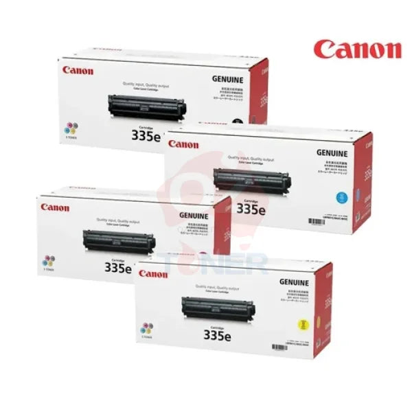 4X Pack Genuine Canon Cart-335Ii Toner Cartridge Set High Yield For Lbp841Cdn Lbp843Cx -