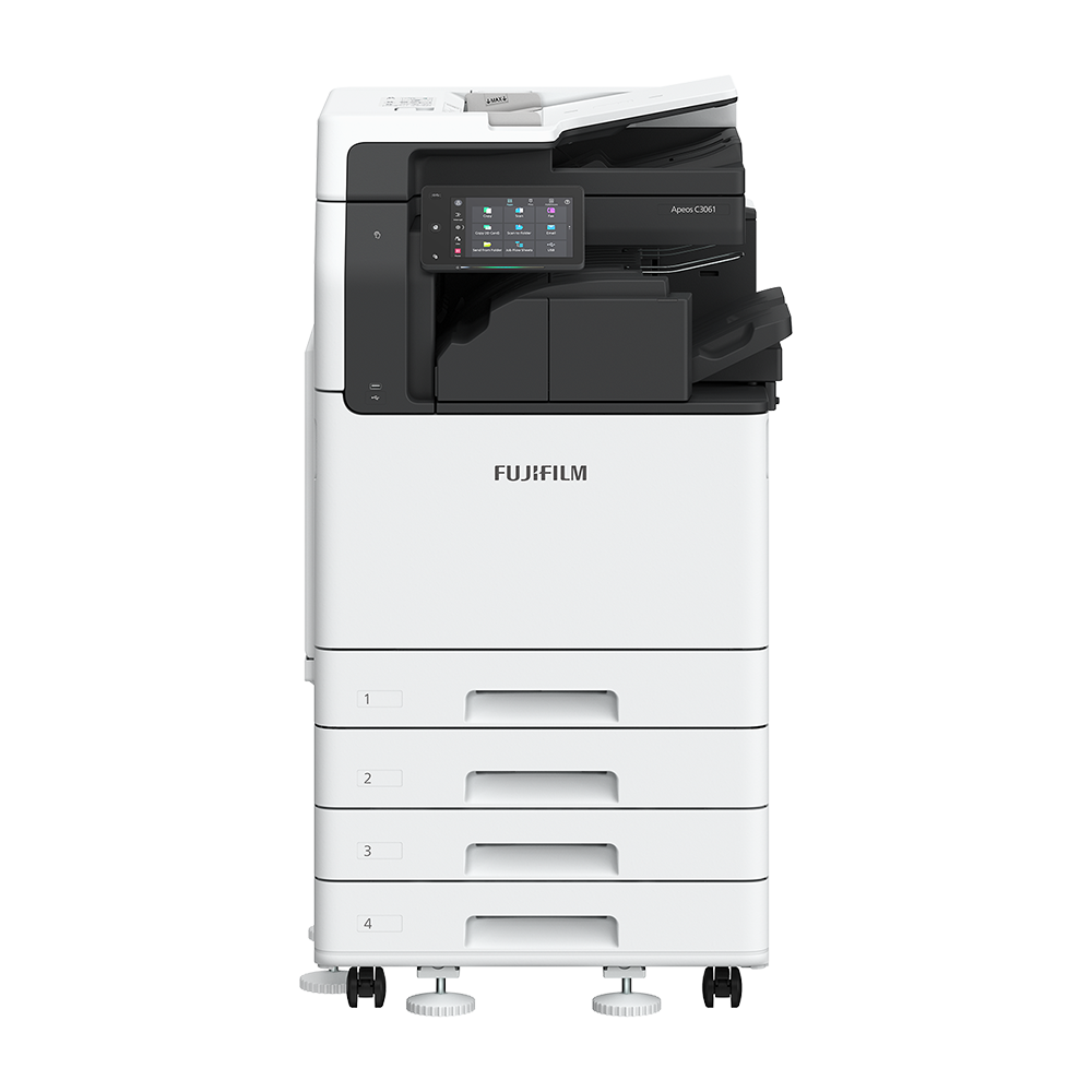 FUJIFILM Apeos C3061 A3 Colour Multifunction Printer Bundle with 3 Tray Module Set