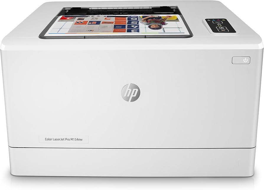 *RFB*HP Color LaserJet Pro M154nw A4 Wireless Colour Laser Wi-Fi Printer (Ex-Leasing Unit)