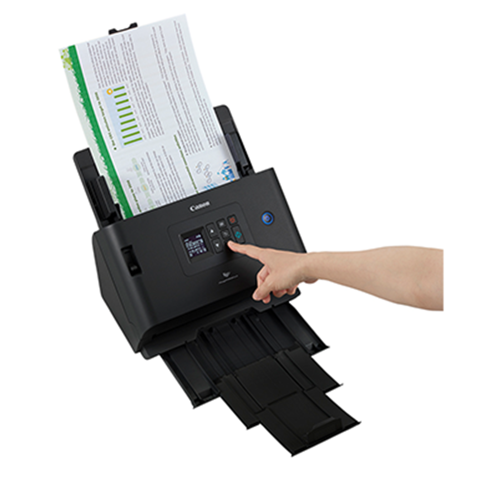 Canon imageFORMULA DR-S250N A4 Network Document Scanner 50PPM Duplex 60-Sheet ADF