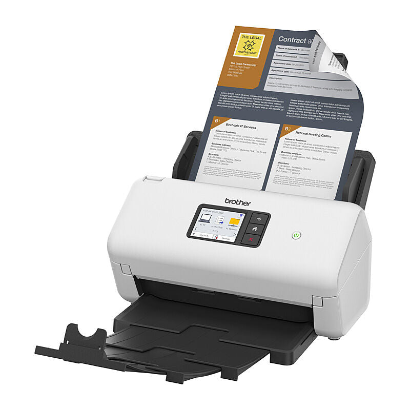 *NEW* Brother ADS-3350W Wireless Desktop Document Scanner – Duplex – 40ppm