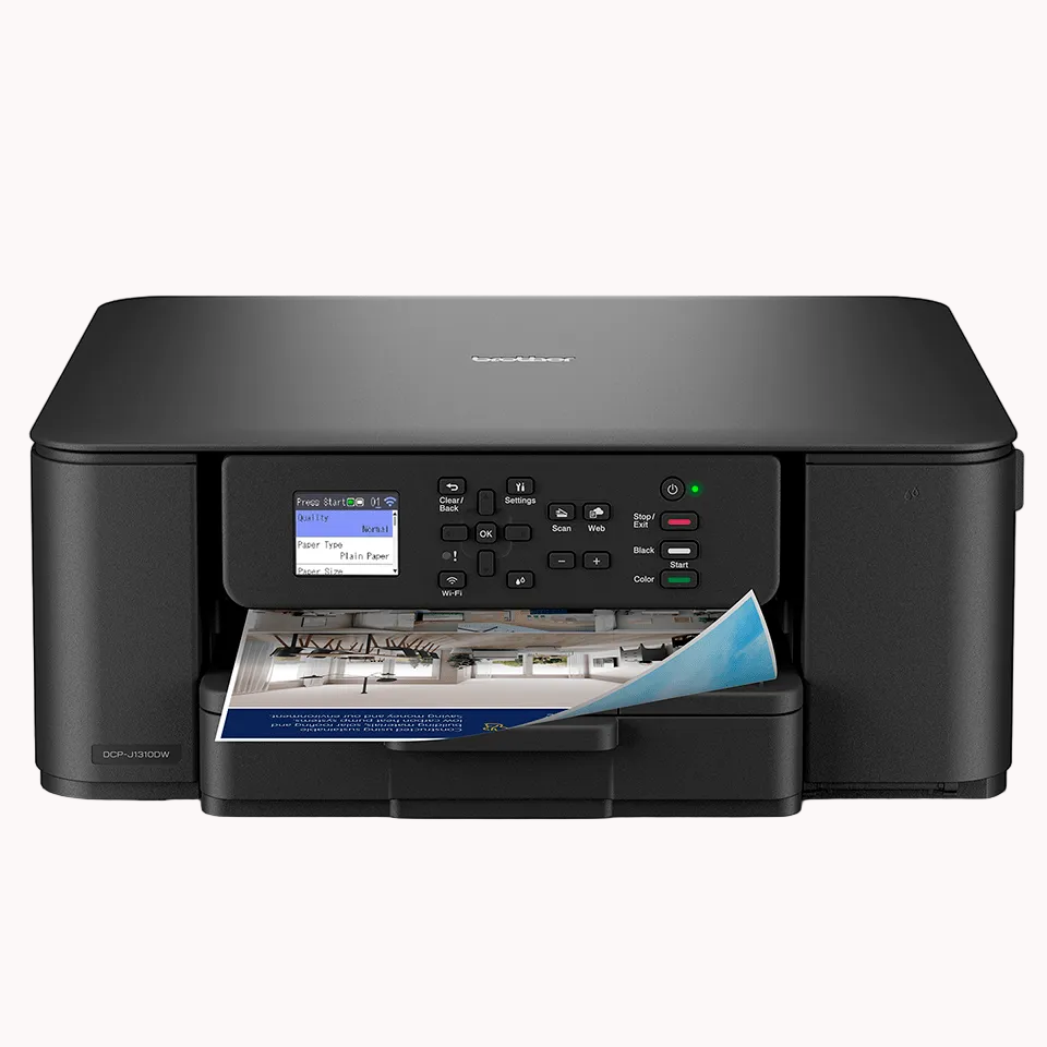 Brother DCP-J1310DW A4 Color Inkjet Multifunction Printer+WiFi+Duplex /w LC531 Ink Set