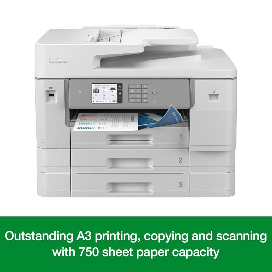 Brother MFC-J6957DW INKvestment Tank A3 Colour Multifunction Printer 30PPM LC436