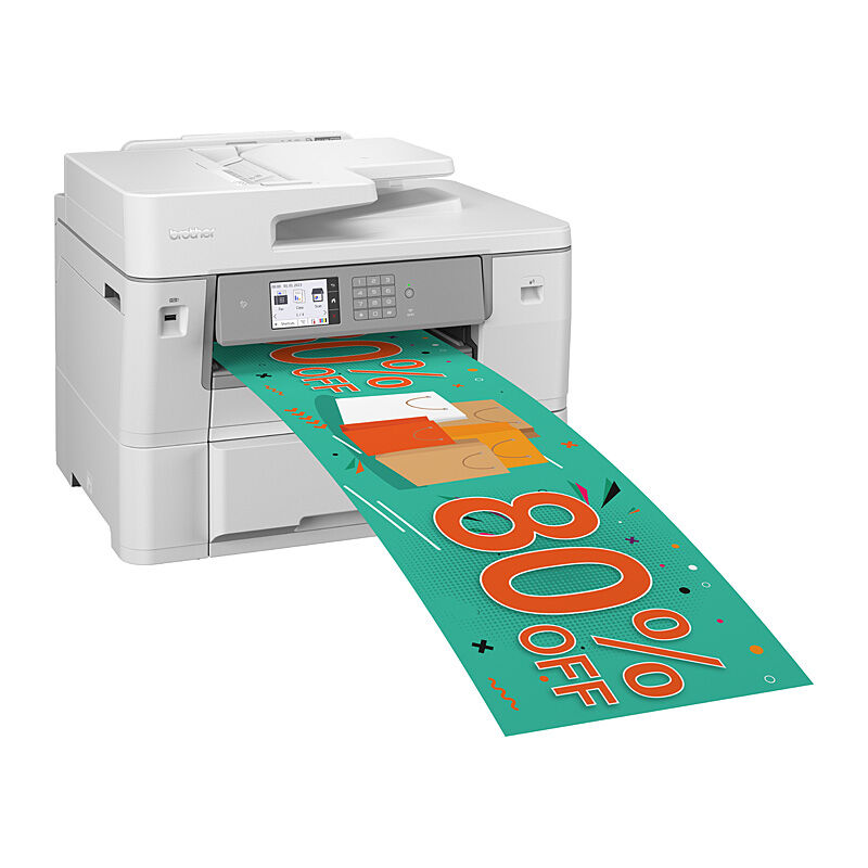 Brother MFC-J6959DW A3 Business Inkjet Multi-Function Roll Printer+Duplex Scan LC436