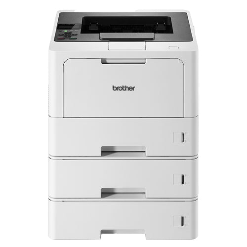Bundle: Brother HL-L5210DNTT A4 Mono Laser Duplex Network Printer+2x LT-5505 Paper Tray