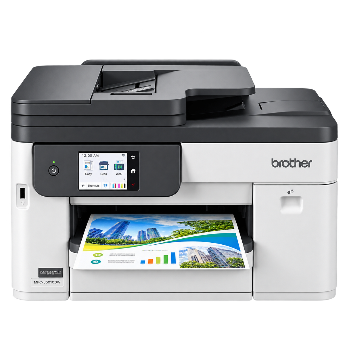 Brother MFC-J5010DW colour inkjet multifunction printer bundle