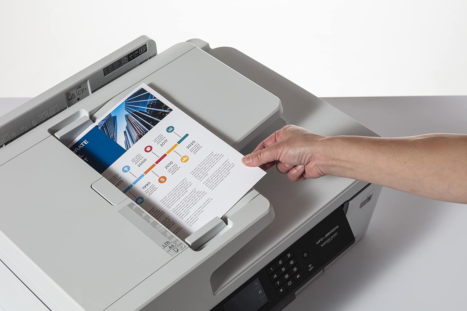 Brother MFC-J6540DW A3 All-in-1 Wireless Inkjet Printer+BONUS:LC432XL C/M/Y/K Ink Set