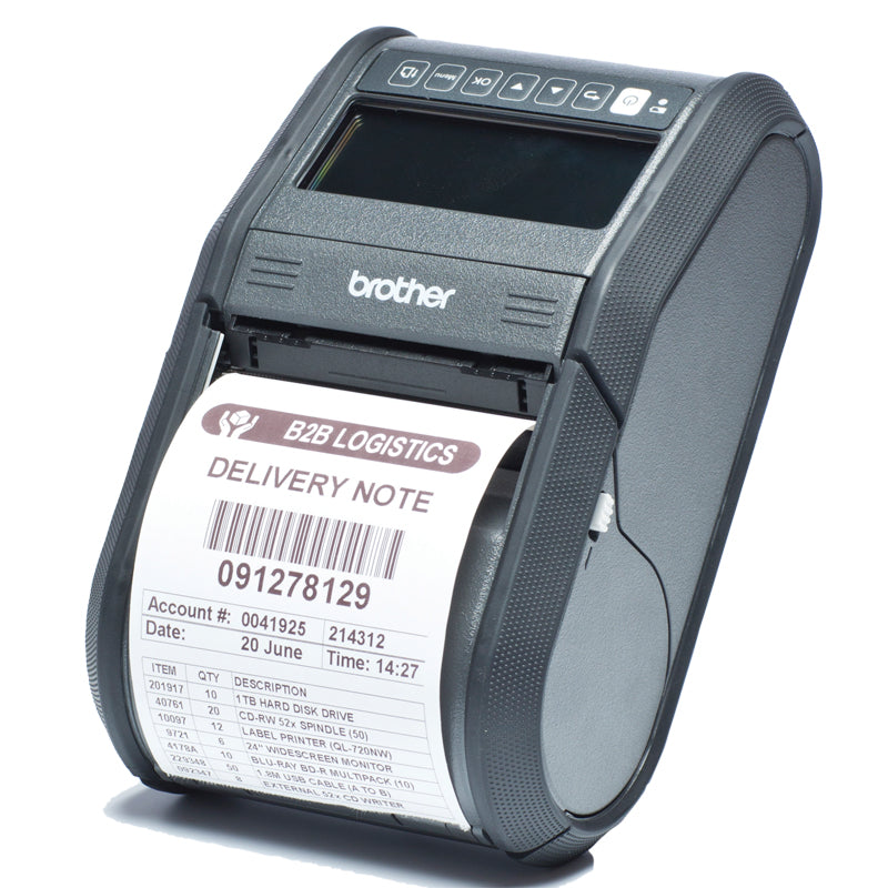Brother RJ-3150 Label Printer DT 3IN BT WLAN LCD Kit (RJ-3150 BUNDLE PACK)