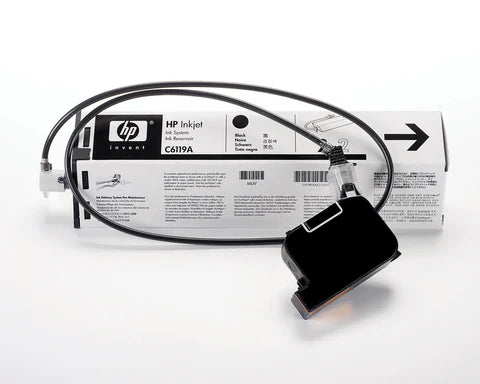 HP C6119A Bulk Ink Supply Continuous Ink System CISS β 600dpi SPS Systems for Industrial Inkjet Printers | High-Capacity 370ml Ink