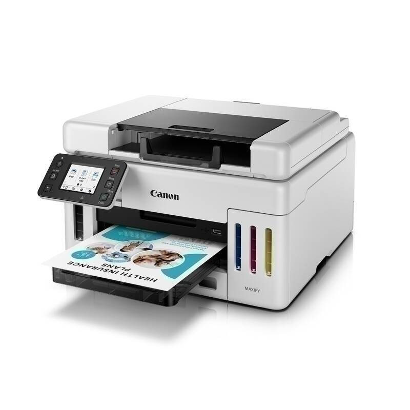 Canon MegaTank GX6560 3-in-1 Multifunction Ink Tank Printer GI66 Ink Bottle - Space Saver