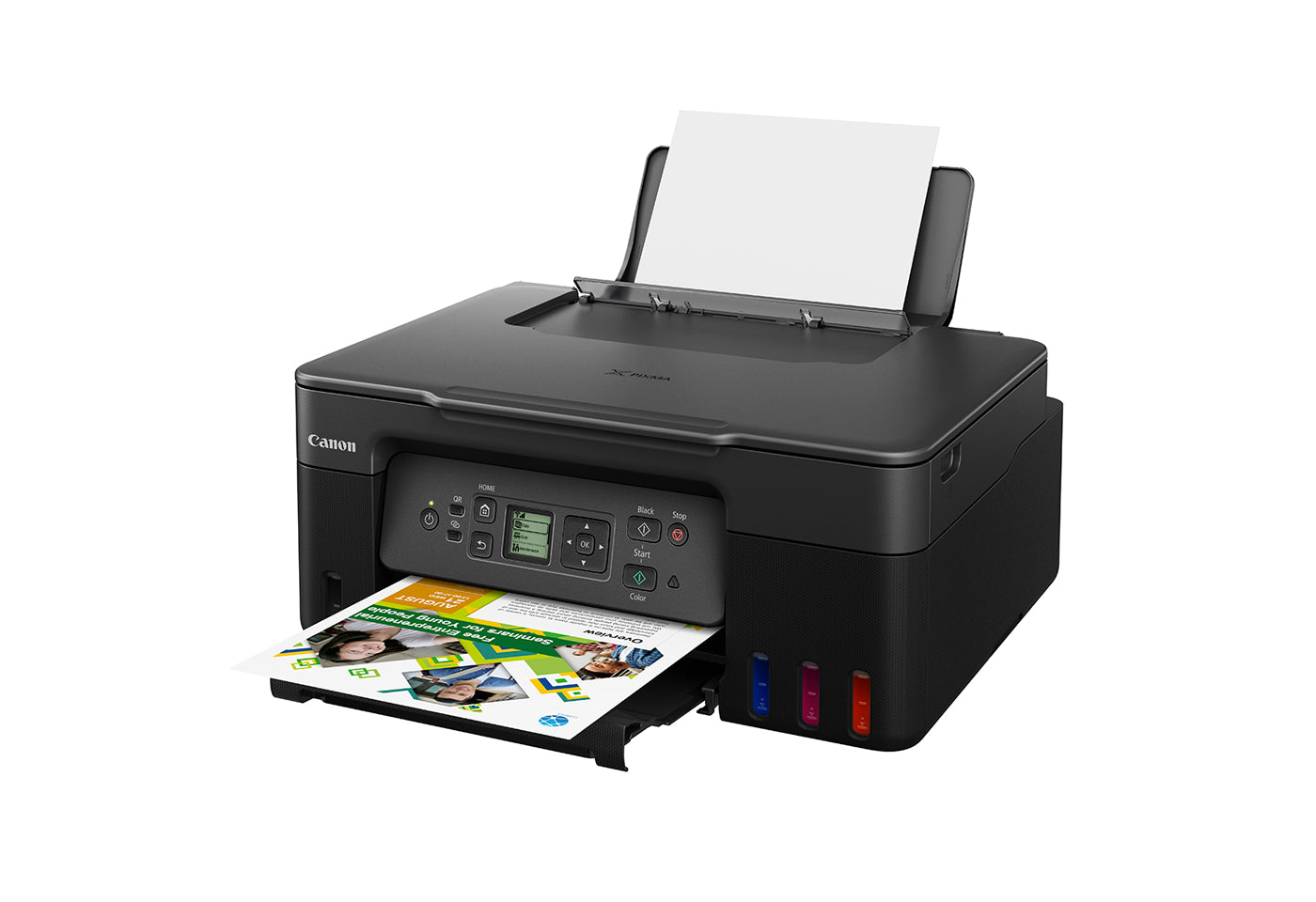 Canon PIXMA MegaTank G3690 3-in-1 Refillable Ink Tank Multifunction Printer with GI-61 Ink Bottle