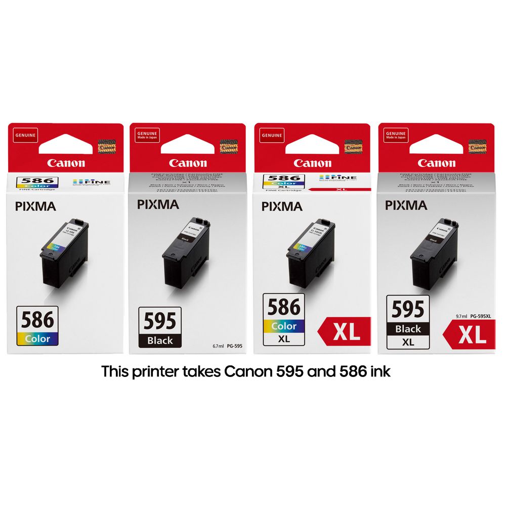 Canon PIXMA TS5560 Home Office A4 Inkjet 3-in-1 Multifunction Printer+Duplex PG595/CL586