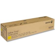 Genuine Fuji Xerox 006R01450 Yellow Toner Cartridge for DocuColor 250 252 WorkCentre 7655 7665 7675 (30K)