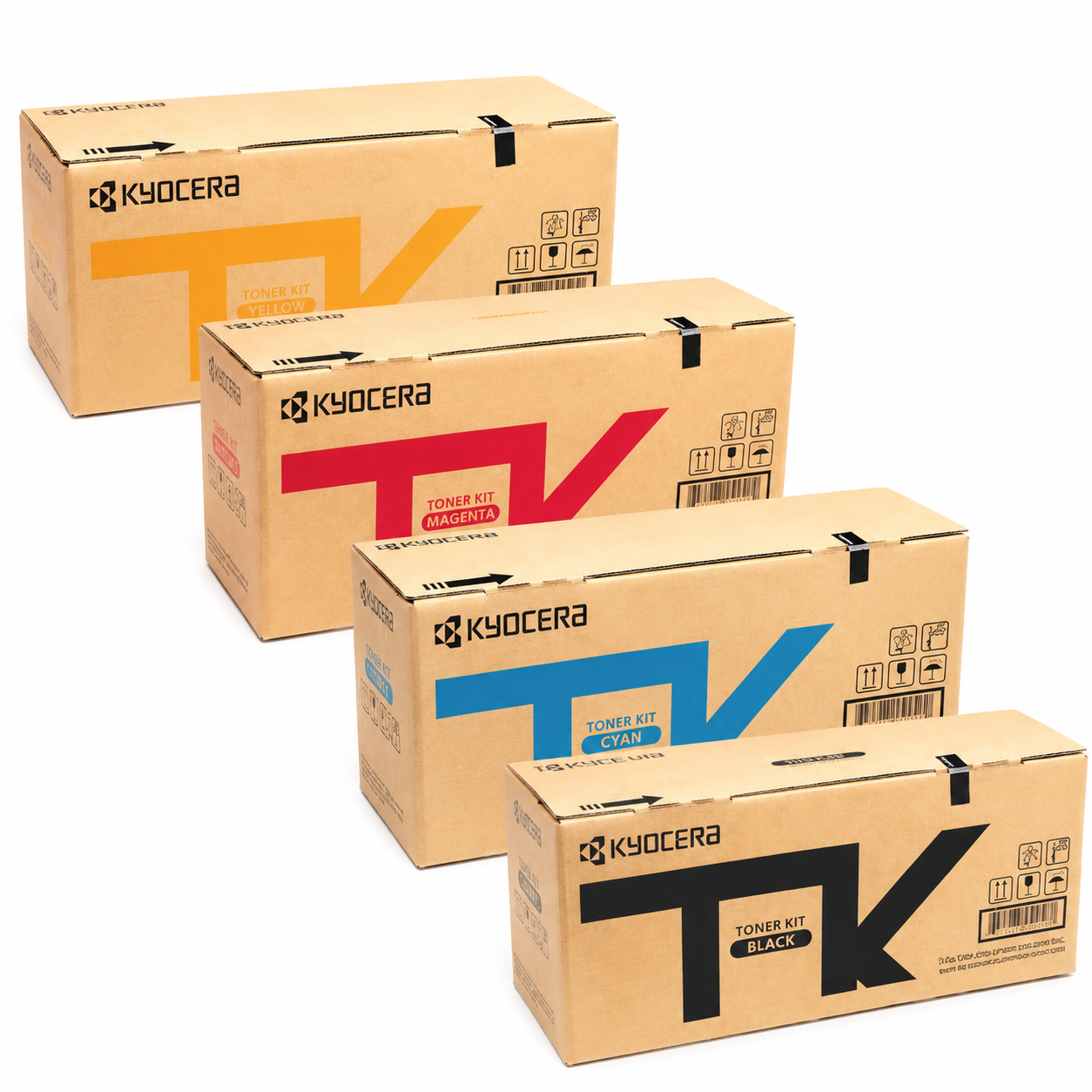 *Bundle* 4x Pack Genuine Kyocera TK-5374 C/M/Y/K Toner Cartridge Set PA3500 MA3500