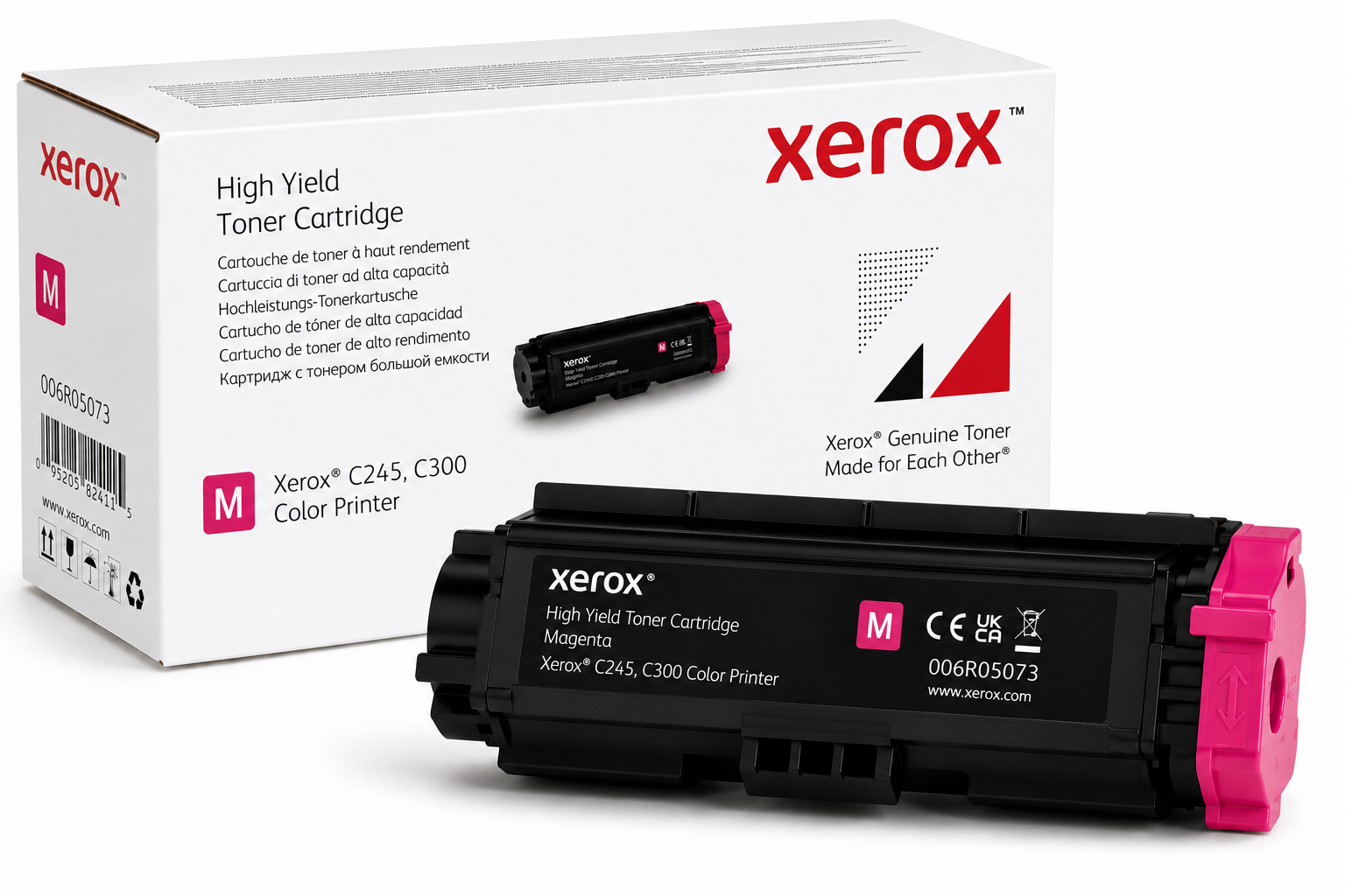 Genuine Xerox 006R05073 MAGENTA High Yield Toner Cartridge for C245 C300 2.5K