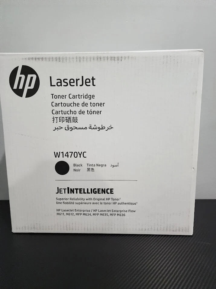 HP #147Y Black Extra High Yield Toner Cartridge W1470Y for Laserjet Enterprise M611dn M612x M635fht M634z M635z M636z (42K)