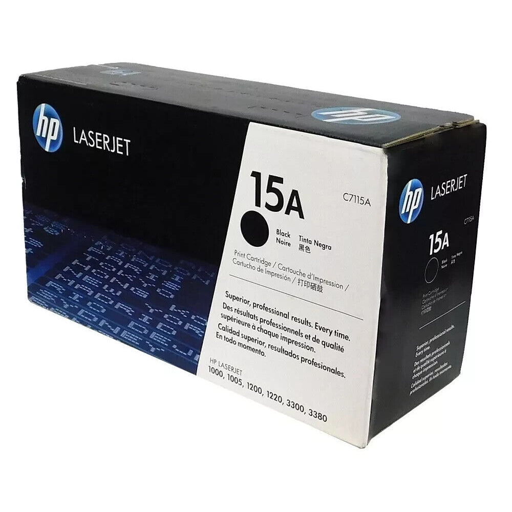 *SALE!* Genuine HP C7115A Black Toner Cartridge for Laserjet 1000 1005 1200 3320 3300 3380