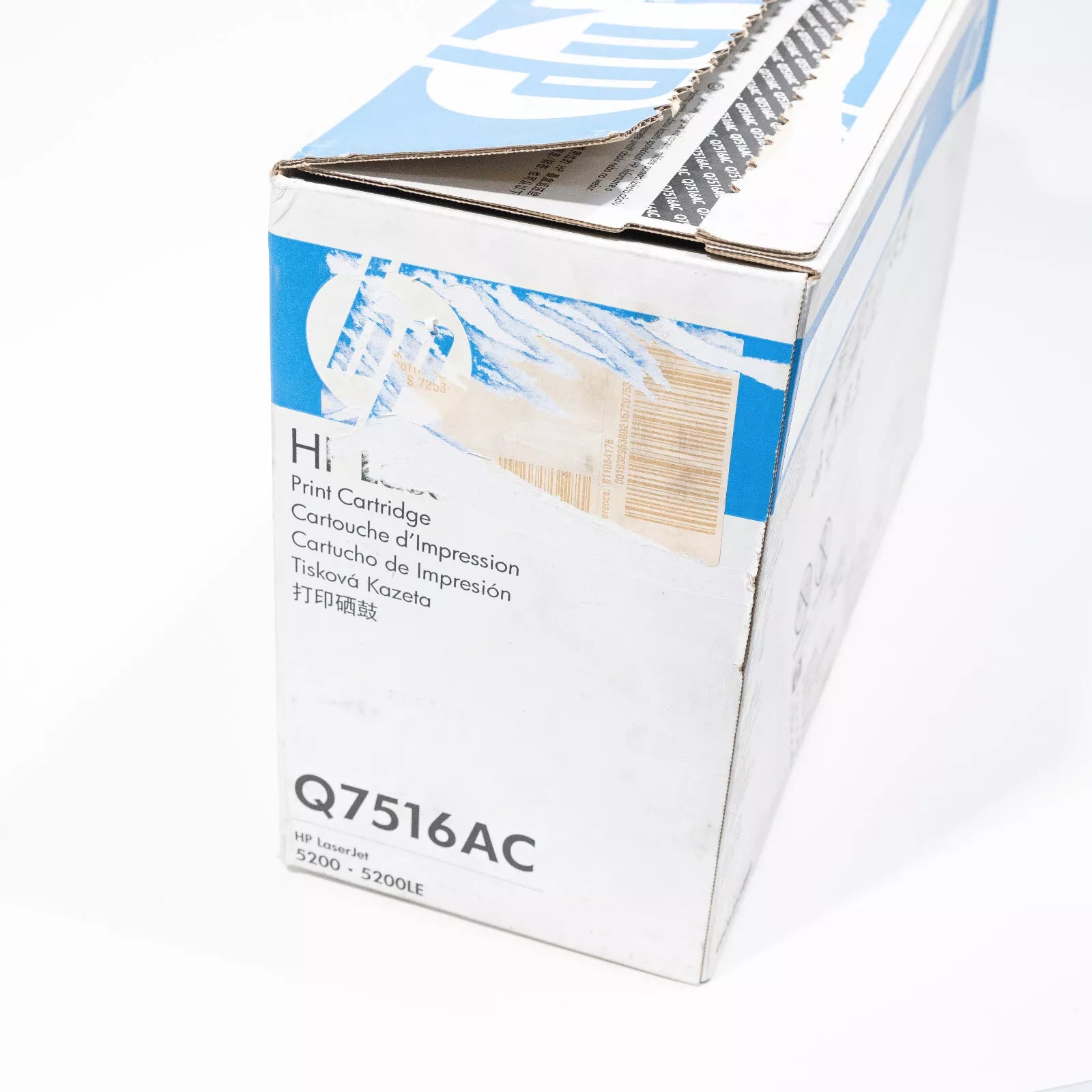 *Open Box* Genuine HP Q7516A BLACK Toner Cartridge for LaserJet 5200 5200DTN 5200L 5200n #16A (12K)