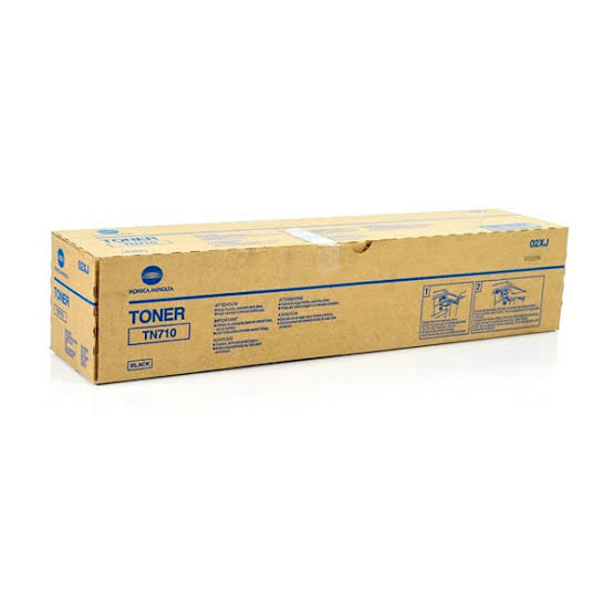 Genuine Konica Minolta TN710 Black Toner Cartridge for Bizhub 600 601 750 751 (55K)