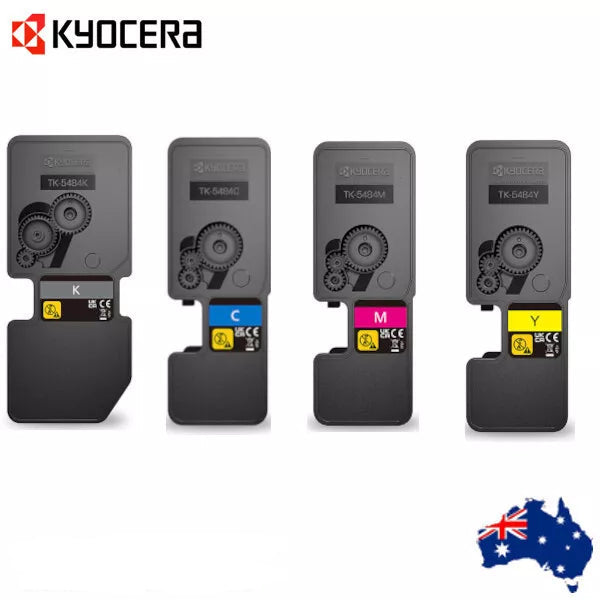 4x Pack Genuine Kyocera TK-5484 C/M/Y/K Toner Set for MA2101 & PA2101