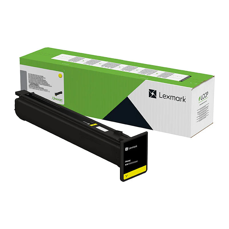 Genuine Lexmark 24B7572 BSD Yellow Toner Cartridge High Yield for XC9525, XC9535, XC9655 β 46.9K