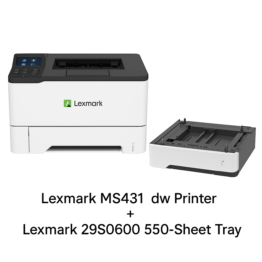 Lexmark-MS431adw-29S0600-Tray-Bundle-OzToner-AU