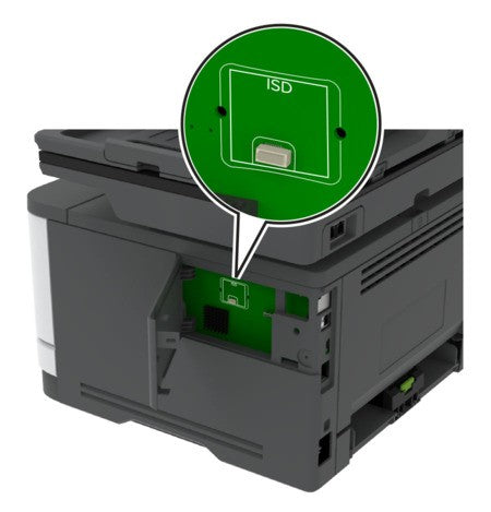 Lexmark 57X9528 128GB Intelligent Storage Drive (ISD) – Bulk Storage + User Flash(2GB)