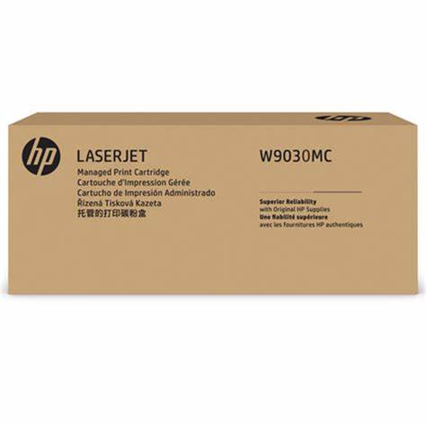 Genuine HP W9030MC Black Managed LaserJet Toner Cartridge for MFP E82540z E82550z (32K)